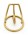 Heart Urn Stand Small Brass