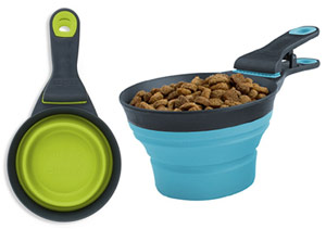 dry dog food scoop and measuring cup