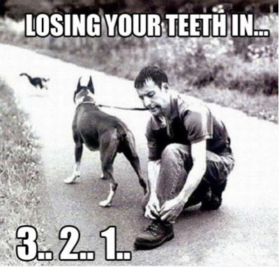 losing your teeth in 1, 2, 3