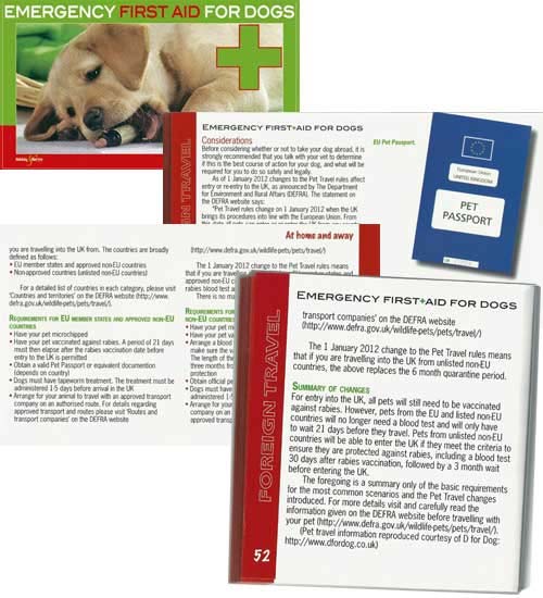 Emergency First Aid For Dogs Book