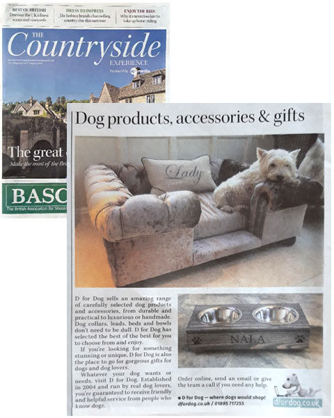 The Sunday Telegraph D for Dog dog products, accessories and gifts