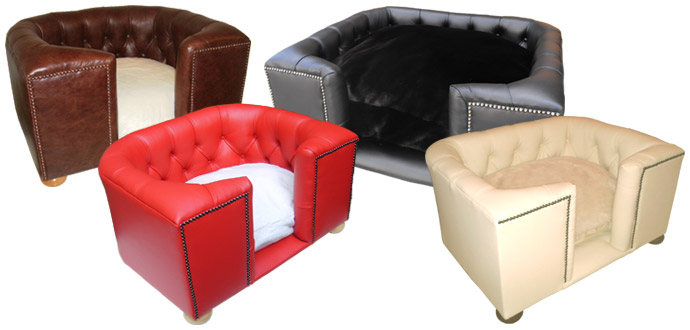 Luxury Dog Beds Leather Dog Beds The Bolsover