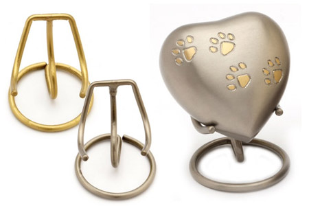 Heart Pet Keepsake Urn Stand