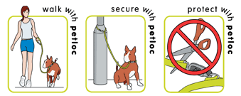 Petloc Lockable Dog Lead Features