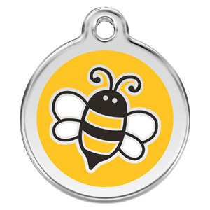 Medium Dog ID Tag - Bumble Bee