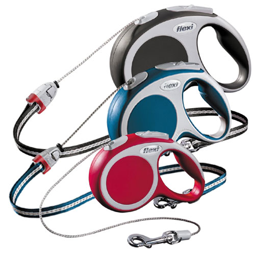 Flexi Vario Cord Retractable Dog Lead 3m, 5m, 8m