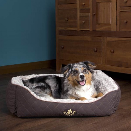 Wilton Quilted Dog Bed