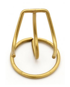 Heart Urn Stand Small Brass