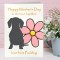 Personalised Mother's Day Card from the Dog