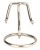 Heart Urn Stand Small Nickel