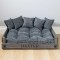 Cushions: Grey Cord