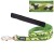 Red Dingo Green Camouflage Dog Lead