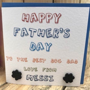 dog Dad Father's day card