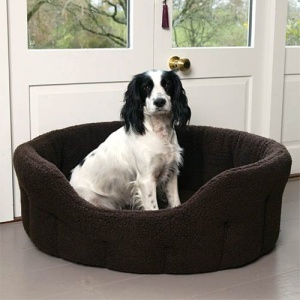 high sided and cosy fleecy dog beds