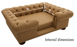 dog bed dimensions