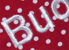 personalised dog bandana embroidery