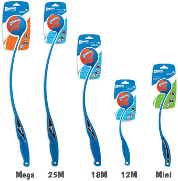 Chuckit Ball Launchers comparison size guide