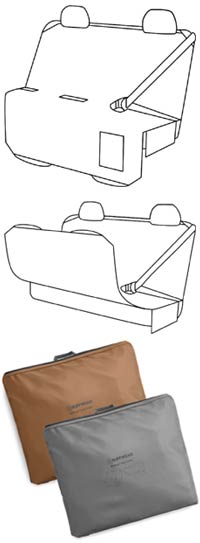 Dirtbag car seat cover by Ruffwear