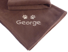 fleece dog blanket