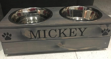 Advice about raised dog bowls height