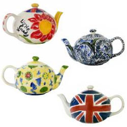 Blue Cross celebrity teapot auction