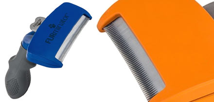 Dog de-shedding tools