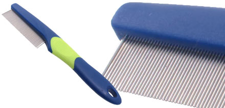 Dog flea combs