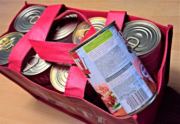 dog food cans