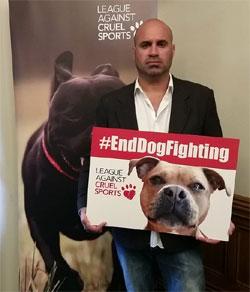 end dog fighting sports
