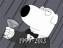 Death of popular Family Guy character Brian the dog