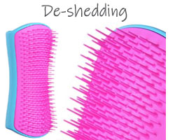 Pet Teezer de-shedding dog brush