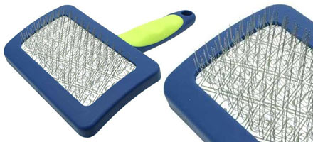 Slicker dog brush