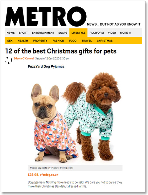 Metro 12 of the best Christmas gifts for pets