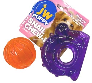 Puppy Squeaky Ball and Puppy Teether