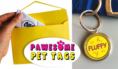 Pawesome Pet Tags