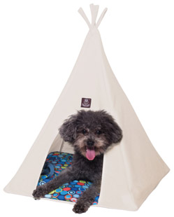 Pet Teepee Bed Tent Hideaway