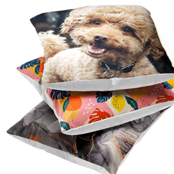 Photo printed cushions