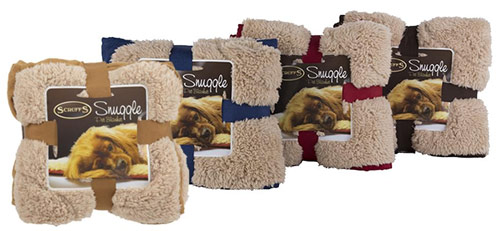 Snuggle fluffy furry dog blankets