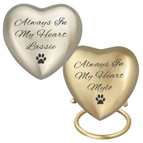 Always in my Heart Personalised Keepsake Urn