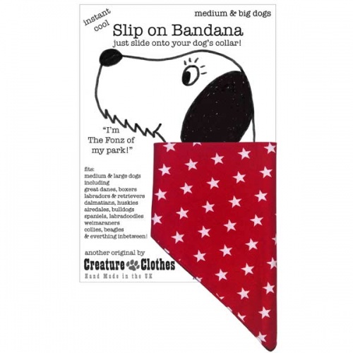 Dog Bandana Red Star