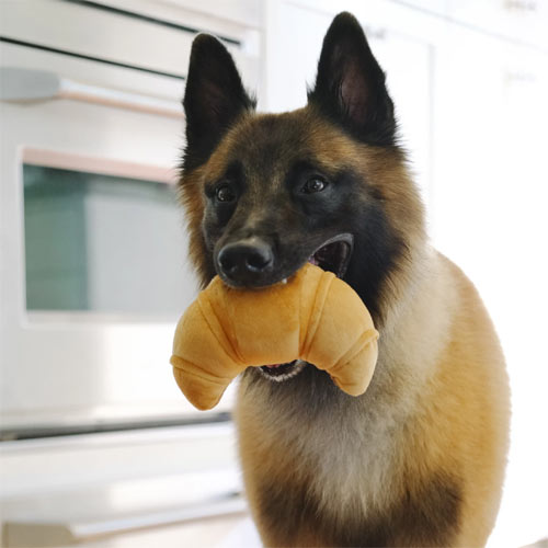 Barking Brunch Croissant Dog Toy
