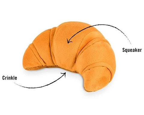 Barking Brunch Croissant Dog Toy