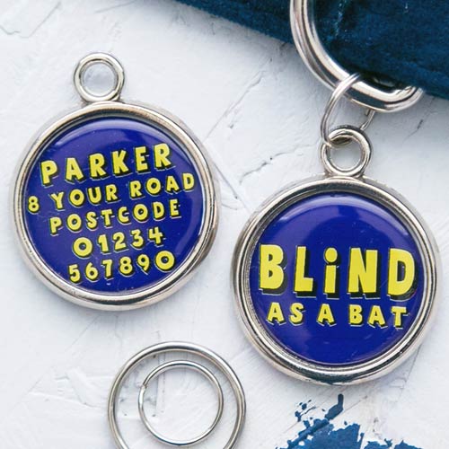 Blind as a Bat Dog Tag