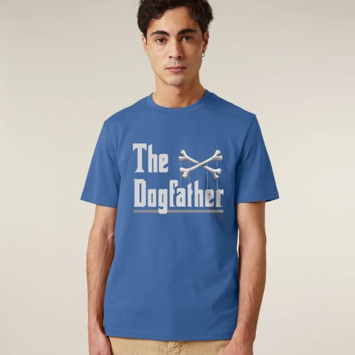 The Dogfather T-Shirt | Slogan Top for Dog Dad | UK