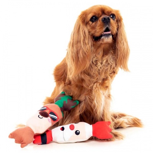 Christmas Cracker Dog Toys (2pk)