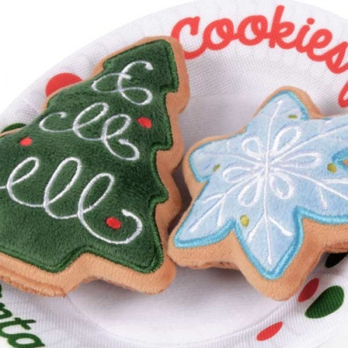 Christmas Dog Toy - Christmas Eve Cookies