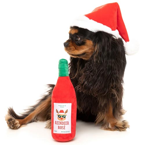 Christmas Reindeer Ros Dog Toy