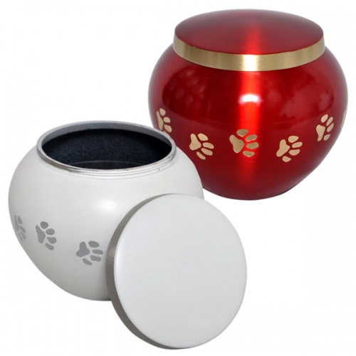 Classic Round Engraved Pet Urns