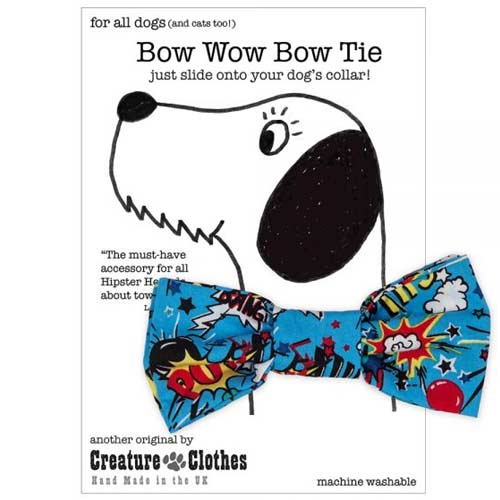 Cartoon Comic Dog Bow Ties