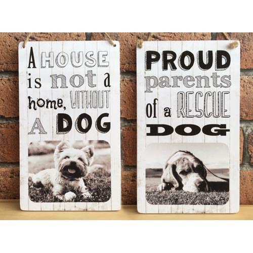 Your Photo Dog Slogan Sign